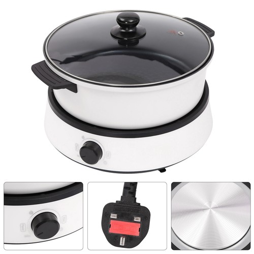 Electric Hot Pot Cooker, Shabu Shabu Hot Pot, Separate Design Multifunctional - Picture 7 of 26