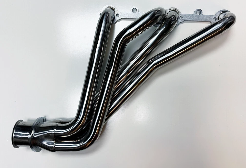 Stainless Exhaust Headers Fit SBC CHEVY/GMC TRUCK 66-87 C10 C20 K10 K20 305 327 Foto 4 de 4