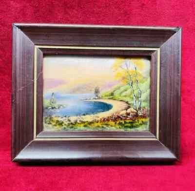 EMAILLE ENAMELLED EMAIL EMAUX LIMOGES CHANTAL DE BURGUET LIMOUSIN HAUTE VIENNE - Photo 1/4