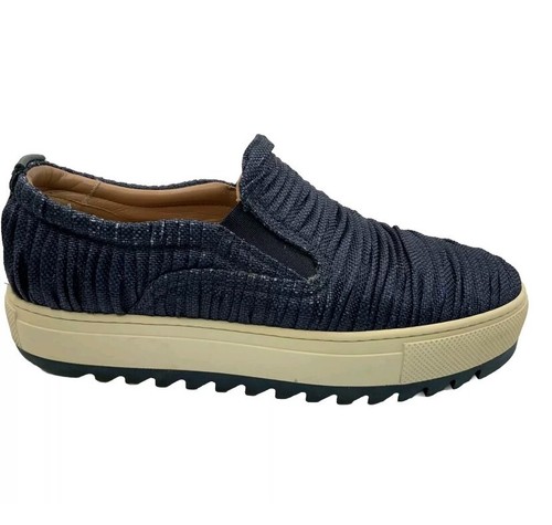 Salvatore Ferragamo ANSON Blue Sneaker size 6 EEE - Picture 10 of 14