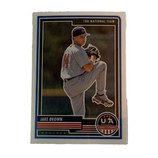 2023 Panini Stars & Stripes Baseball Jake Brown #41 USA 18U National Team