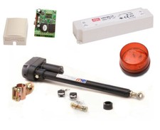 * automatisch gesteuerts 1-flügeliges Tor, Trafo,  2 Kanal Steuerung  