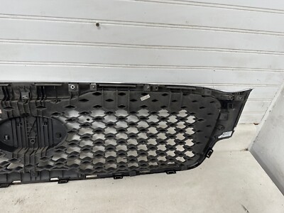 Front Upper Radiator Grille Cover For Kia Sorento 2016-2021 | Textured Black Plastic Direct Replacement 86360-C5000