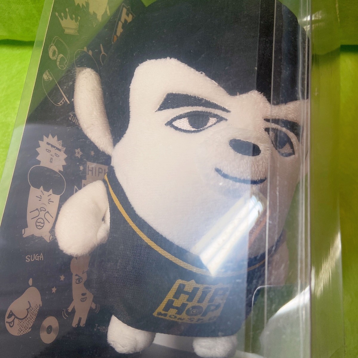 BTS × Hip Hop Monster 2015 Official Plush Doll Jungkook Taehyung V