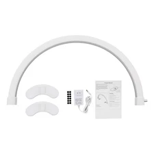 Half Moon Beauty Lamp 2400 Lumen Half-Shaped Half Moon LED Nail Desk Light NEW