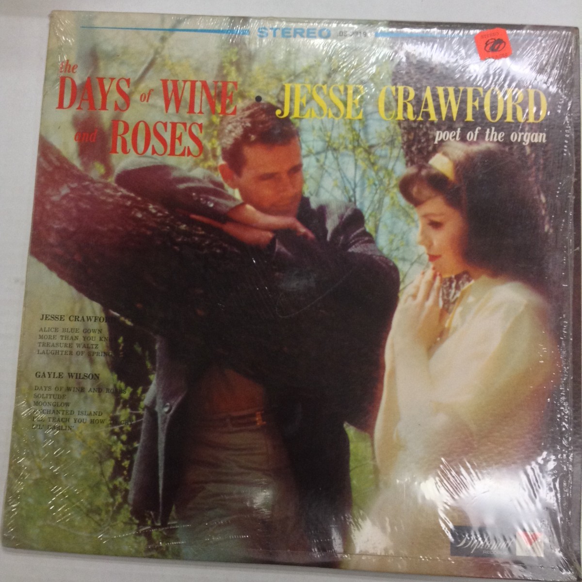 洋楽 VIN-DETTA The Days Of Wine And Roses Jesse Crawford DS2319 33RPM