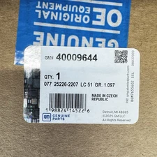 Genuine GM Valve 40009644