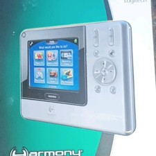 Logitech Harmony 1000 Touchscreen Universal Remote Control Silver Black