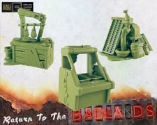 Wasteland Restaurant - Post-Apocalyptic - 28mm/32mm - EC3D Designs -