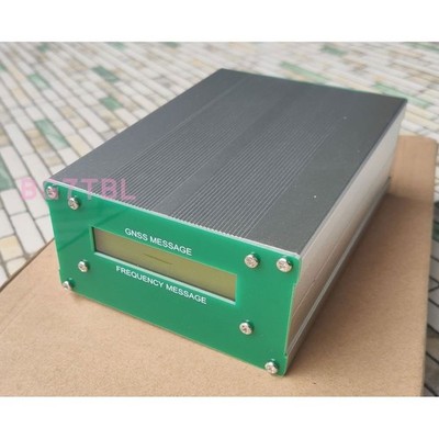 LCD-GNSS GPS Clock 10MHz GNSS Disciplined Oscillator with LCD Antenna Power *mz