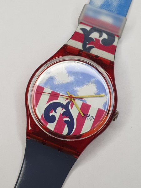 Swatch The Boss GR109 - funktioniert - 34mm