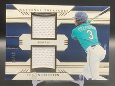 2024 Panini National Treasures Baseball Felnin Celesten Patch /99 Mariners