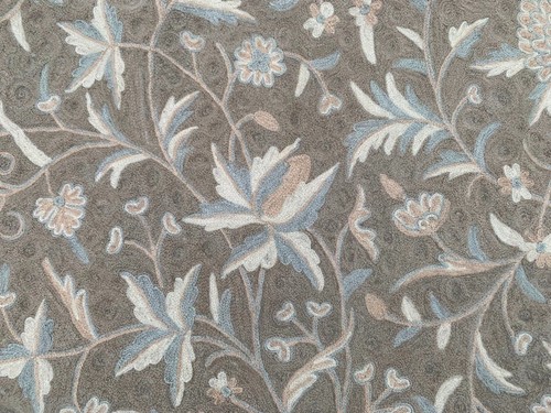 3x5 ft Vintage Handwoven French Aubusson Rug Needle Point Living Room Wool Rug - Picture 5 of 11