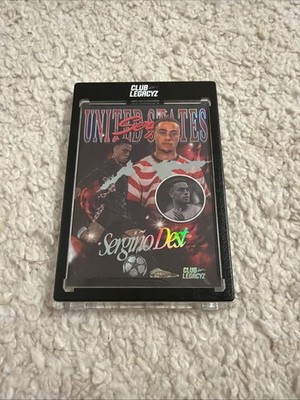 Sergiño Dest Club Legacyz Bootleg Flash Glitch Iconic Edition 10/10 SSP Case Hit