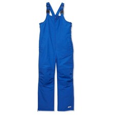 NWT 89 Lands End Squall Snow Bibs Kids Nautical Blue Sz 4 Waterproof Insulated