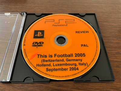 This Is Football 2004 Review Disc, Debug PlayStation 2 PS2 PAL
