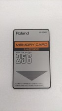 Roland M-256D Memory Card Ram 32k Bytes for Synths Drum Machines Tested 0123X12-