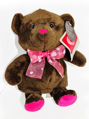 Dan Dee Chocolate Scented Plush Bear Stuffed Animal 6  Collector's Choice W/ Tag