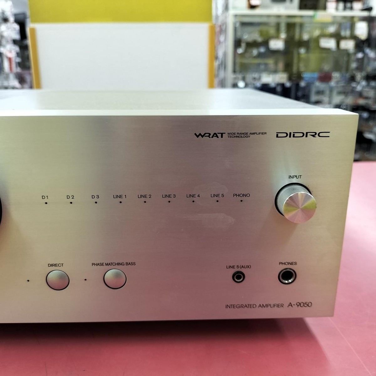 ONKYO A-9050 Integrated Amp 75W/Ch DAC Phono Japan | eBay