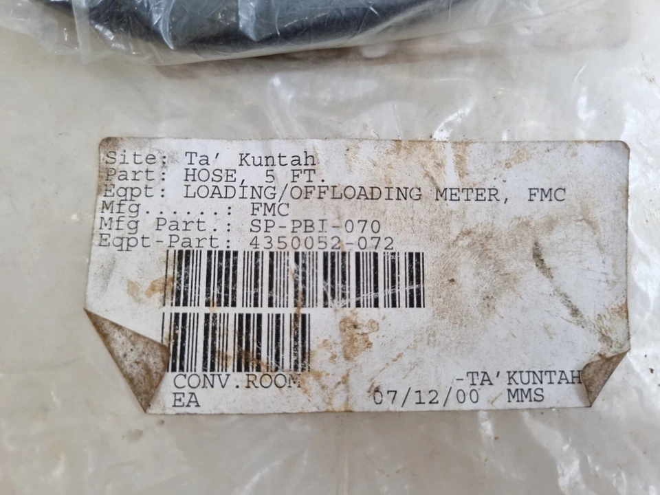 FMC SP-PBI-070 Hose 5 Ft 4350052-072 - Image 2 of 4