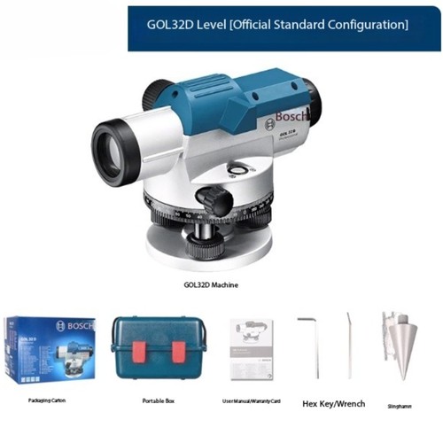 32x Level Engineering Surveying Instrument Construction Outdoor Level GOL32D - Picture 11 of 12