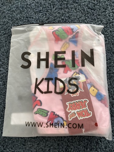 Slip bambina Shein 2 pezzi Tom e Jerry taglia 9 anni, nuovo - Foto 2 di 12
