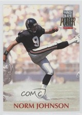 1992 Pro Set Power Norm Johnson #109 1k3
