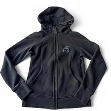 Lululemon Women's Black and Green Hoodie