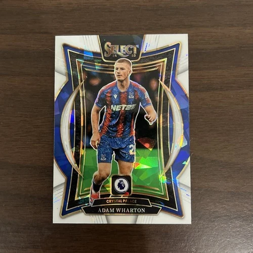 2024-25 Select Premier League Soccer Adam Wharton #38 White Cracked Iced #/85 SP