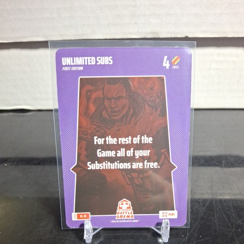 Bo Jackson Battle Arena Unlimited Subs Play Card Pl-19 -B