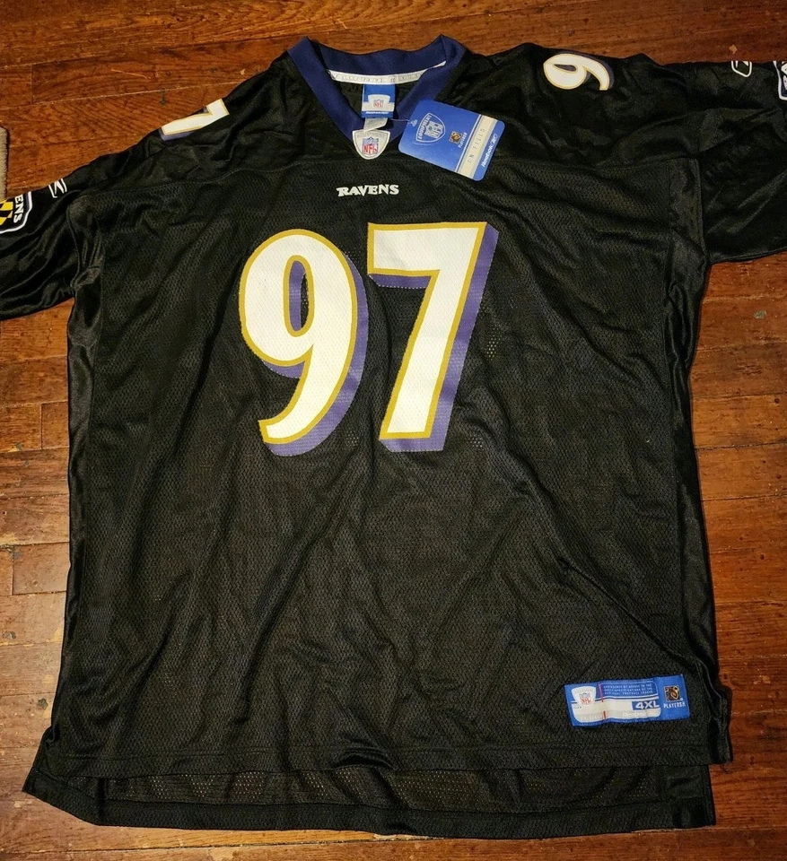 Baltimore Ravens Disney Reebok Men’s Black Jersey Sz 4XL BNWT  - Image 3 of 4