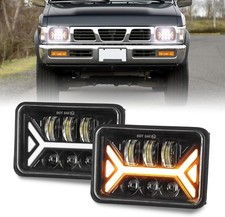 2pcs 4x6 Led Headlights Hilo Beam Demon Eyes For Chevrolet 1997 R10 R20 R30 2pcs 4x6 Led Headlights Hilo Beam Demon Eyes For Chevrolet 1997 R10 R20 R30