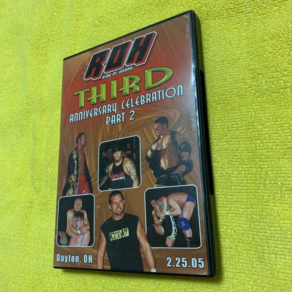 DVD de luchador profesional femenino ROH, sin región, película de lucha libre... - Imagen 2 de 4