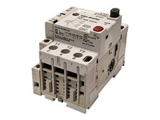 Allen-Bradley 140-MN-0400 Ser C 660 V AC 2.4-4.0 A Manual Starter w/ 140-A11 Aux