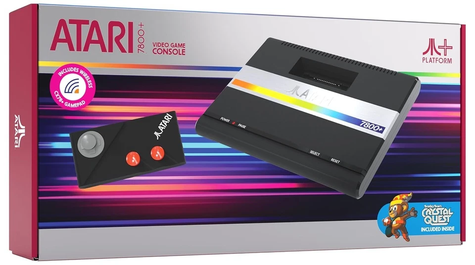 NUEVO Consola Oficial Atari 7800+ y Controlador Inalámbrico - Salida HDMI Foto 3 de 4
