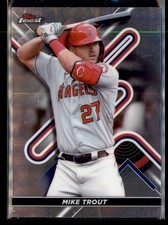 Mike Trout 2022 Finest #27 Los Angeles Angels