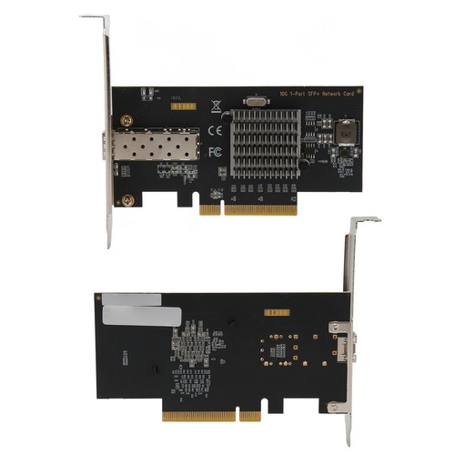 10Gb PCIE NIC Network Card Single SFP+ Port With For 82599EN Controller FY - Afbeelding 7 van 22