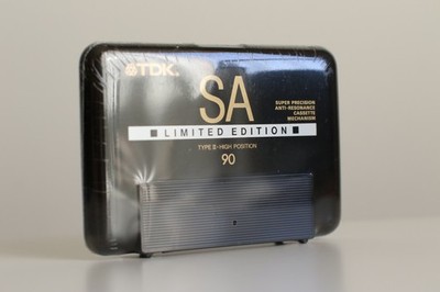 TDK SA Limited Edition Cassette Tape new and sealed