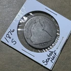1876 s.   Seated Liberty Half Dollar