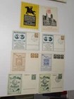 German Reich Special Cards of "Stamp Exhibitions" 1933-1938