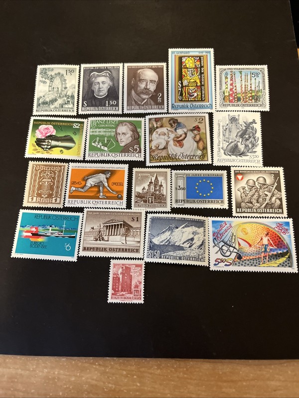 19 Austria MNH Stamps- Lot A-83969