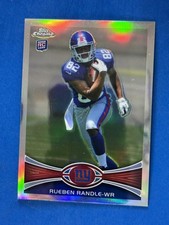 2012 Topps Chrome Refractors #70 Rueben Randle New York Giants