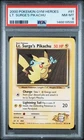 2000 Pokemon Gym Heroes #81 Lt. Surge's Pikachu PSA 8 NM-MT~(BA)