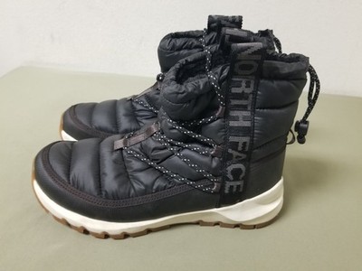 New The North Face Womens ThermoBall Lace Up Waterproof Boots.