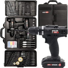 MYBMC092 18V Cordless Drill Electric Driver Set, Lithium Ion Battery, 18 Volt 