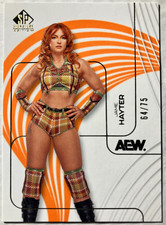 2025 SP Signature Edition AEW Orange #36 Jamie Hayter #64/75