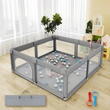 Large Baby Playpen,59" x 71" Baby Playard for Babies and Toddlers, babyFence ...