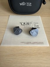 YU9 Audio QUE In Ear Monitors, Gunmetal 3.5mm