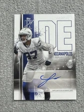 2024 Topps Signature Class #RCA-LL Laiatu Latu Rookie Class Colts Auto