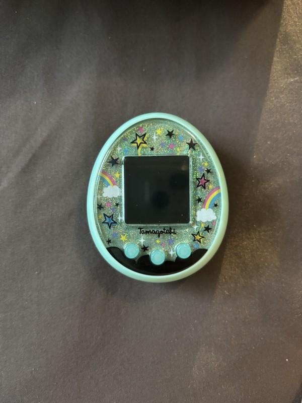 Tamagotchi On 1.5 inch Virtual Pet Toy, Magic Green